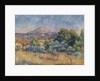 Mount of Sainte-Victoire, c.1888-89 by Pierre Auguste Renoir