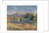 Mount of Sainte-Victoire, c.1888-89 by Pierre Auguste Renoir