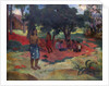 Parau Parau, 1892 by Paul Gauguin