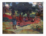 Parau Parau, 1892 by Paul Gauguin