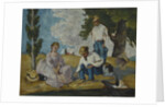 Picnic on a Riverbank, 1873-74 by Paul Cezanne