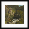 Landscape with a Waterfall, c.1865 by Gustave Courbet