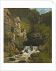 Landscape with a Waterfall, c.1865 by Gustave Courbet