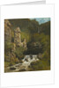 Landscape with a Waterfall, c.1865 by Gustave Courbet