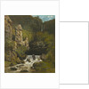 Landscape with a Waterfall, c.1865 by Gustave Courbet