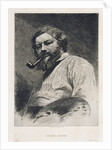 Gustave Courbet, 1882 by Etienne Gabriel Bocourt