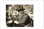 Theodore Roosevelt smiling from an automobile by Anonymous