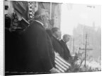 Theodore Roosevelt overlooking a street by Anonymous