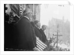 Theodore Roosevelt overlooking a street by Anonymous