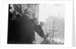 Theodore Roosevelt overlooking a street by Anonymous