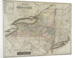 Map of the state of New-York and the surrounding country by David H. Burr, 1839 by Anonymous