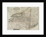 Map of the state of New-York and the surrounding country by David H. Burr, 1839 by Anonymous