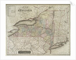 Map of the state of New-York and the surrounding country by David H. Burr, 1839 by Anonymous