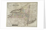Map of the state of New-York and the surrounding country by David H. Burr, 1839 by Anonymous