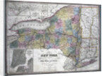 Map of the state of New York, 1850 by Anonymous