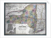 Map of the state of New York, 1850 by Anonymous