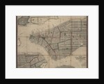 Map of the City of New York with the adjacent cities of Brooklyn & Jersey City, & the village of Williamsburg, 1852 by Anonymous