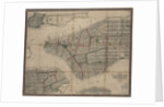 Map of the City of New York with the adjacent cities of Brooklyn & Jersey City, & the village of Williamsburg, 1852 by Anonymous