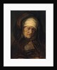 Head of an Aged Woman, 1655-60 by Rembrandt Harmensz. van Rijn