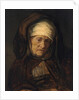 Head of an Aged Woman, 1655-60 by Rembrandt Harmensz. van Rijn