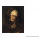 Head of an Aged Woman, 1655-60 by Rembrandt Harmensz. van Rijn