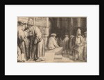 Jews in the Synagogue, 1648 by Rembrandt Harmensz. van Rijn