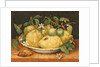 Still Life with a Bowl of Citrons, c.1640 by Giovanna Garzoni