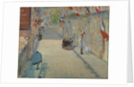 Flags in Mosnier Street, 1878 by Edouard Manet