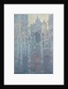The Portal of Rouen Cathedral in Morning Light, 1894 by Claude Monet