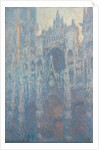The Portal of Rouen Cathedral in Morning Light, 1894 by Claude Monet