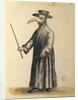 Venetian Doctor during the time of the plague, 18th century by Jan van Grevenbroeck