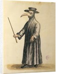 Venetian Doctor during the time of the plague, 18th century by Jan van Grevenbroeck