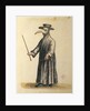 Venetian Doctor during the time of the plague, 18th century by Jan van Grevenbroeck