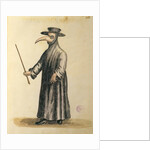 Venetian Doctor during the time of the plague, 18th century by Jan van Grevenbroeck