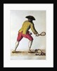 Nobleman playing racquets by Jan van Grevenbroeck