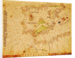 The Iberian Peninsula and the north coast of Africa by Giovanni Xenodocus da Corfu