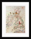 The Kingdoms of England and Scotland by Battista Agnese