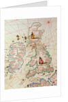 The Kingdoms of England and Scotland by Battista Agnese
