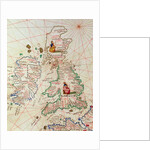 The Kingdoms of England and Scotland by Battista Agnese