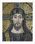 The face of Christ by Byzantine School