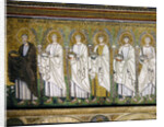 Group of saints and martyrs by Byzantine School