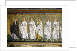 Group of saints and martyrs by Byzantine School