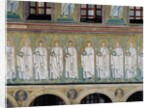Group of saints and martyrs by Byzantine School