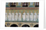 Group of saints and martyrs by Byzantine School