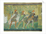 The procession of the three kings by Byzantine School
