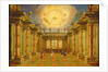 Act II, scene X: the courtyard of the King of Naxos by Giacomo Torelli