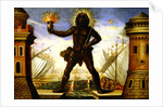 Prologue: the Harbour with the Colossus of Rhodes by Giacomo Torelli