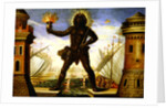 Prologue: the Harbour with the Colossus of Rhodes by Giacomo Torelli