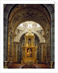 Chapel interior by Anonymous
