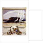 Illustration from Dante's 'Divine Comedy', Purgatory, Canto II: 135, 1921 by Franz von Bayros